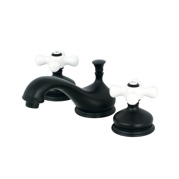 KS1160PX 8" Widespread Bathroom Faucet, Matte Black